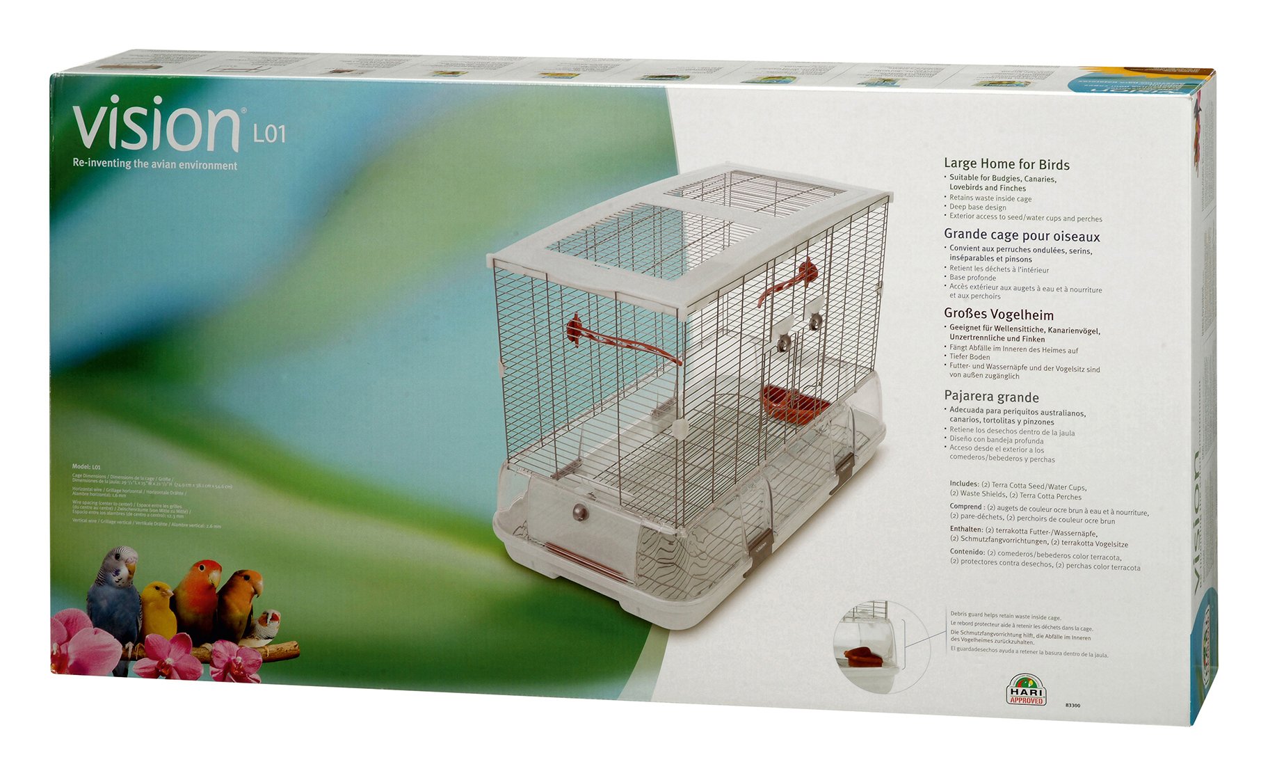 Vision Bird Cage Model L01 Large eBay