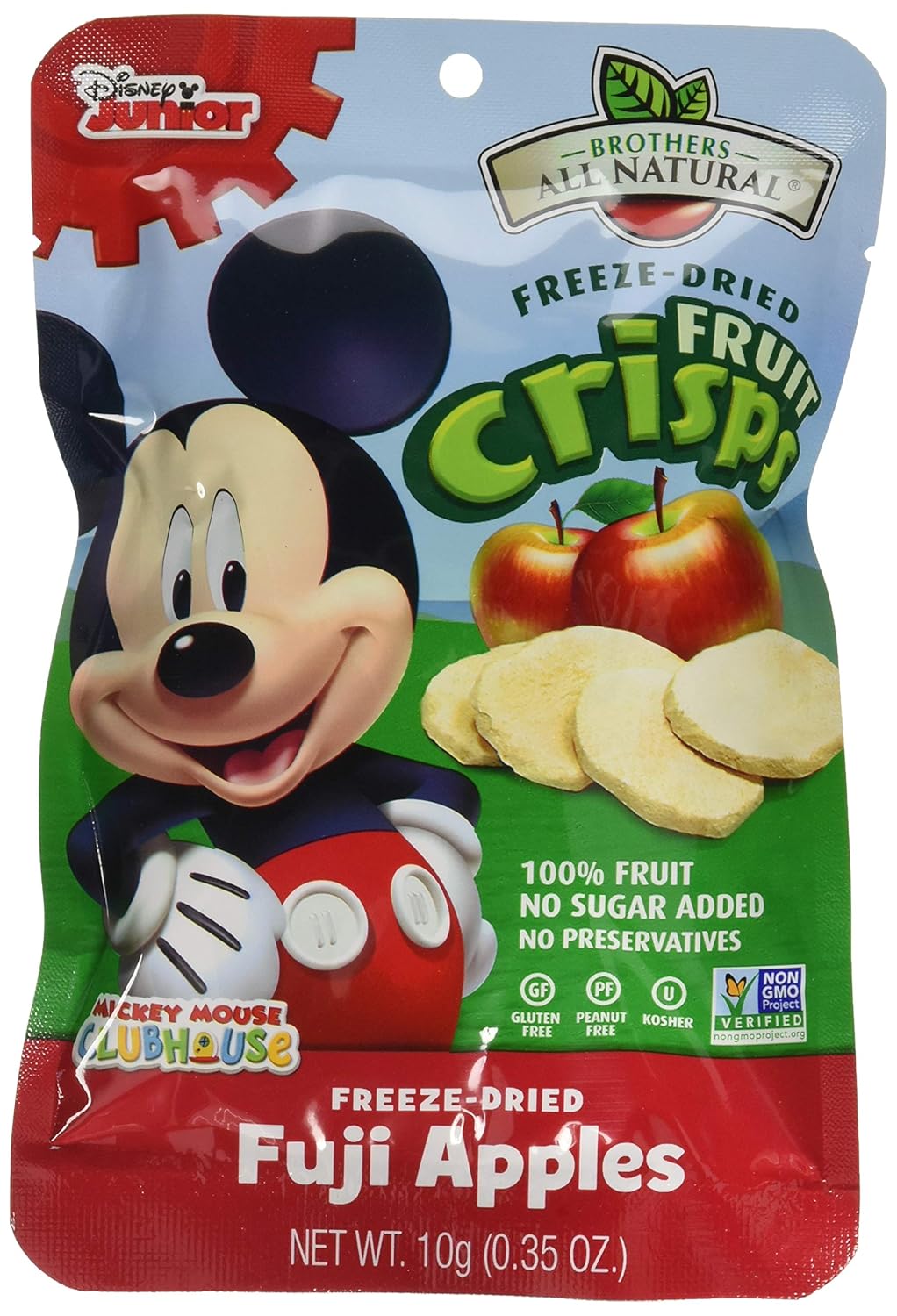 Brothers All Natural Fruit Crisp Fuji Apple, 0.35 oz