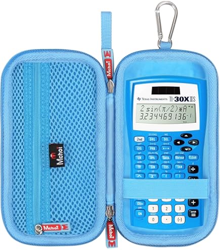 Hard Travel Case Replacement For Texas Instruments TI-30X IIS 2-Line/TI - View #3