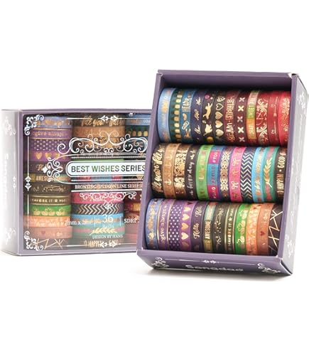 Lot De 12 Rouleaux De Ruban Adhésif Washi De 15 Mm De Large (7 M De Long), Ruban Adhésif Décoratif Noir Et Blanc Pour Scrapbooking, Bullet Journal, Planificateur, Décoration Et Loisirs Créatifs