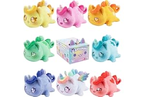 Aphmau 6” MeeMeow Mystery Plush – Unicorn Collection; YouTube Gaming Channel, Blind Box, 1 of 8 Possible Unicorn MeeMeows, Official Merch