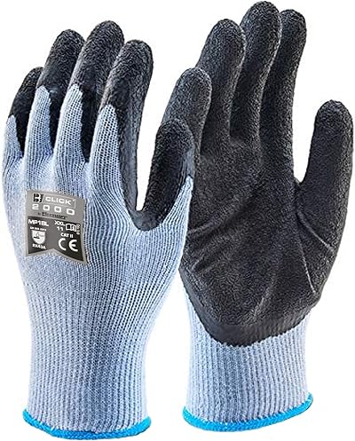Beeswift Multi-Purpose Gloves Black XXL with Latex Palm Coating