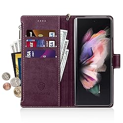 Antsturdy for Samsung Galaxy Z Fold 3 5G Wallet