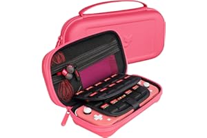 ButterFox Slim Carrying Case for Nintendo Switch Lite with 19 Game and 2 Micro SD Card Holders, Storage for Switch Lite Acces