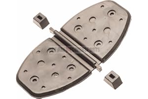 TITAN 757 PERFORMANCE Mercruiser Water Shutter Flappers Replaces 807166A2 V6 4.3L