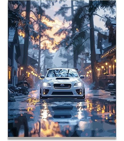 Amazon.com: Inspirational Wall Art Co. - Zippy | Subaru WRX STI