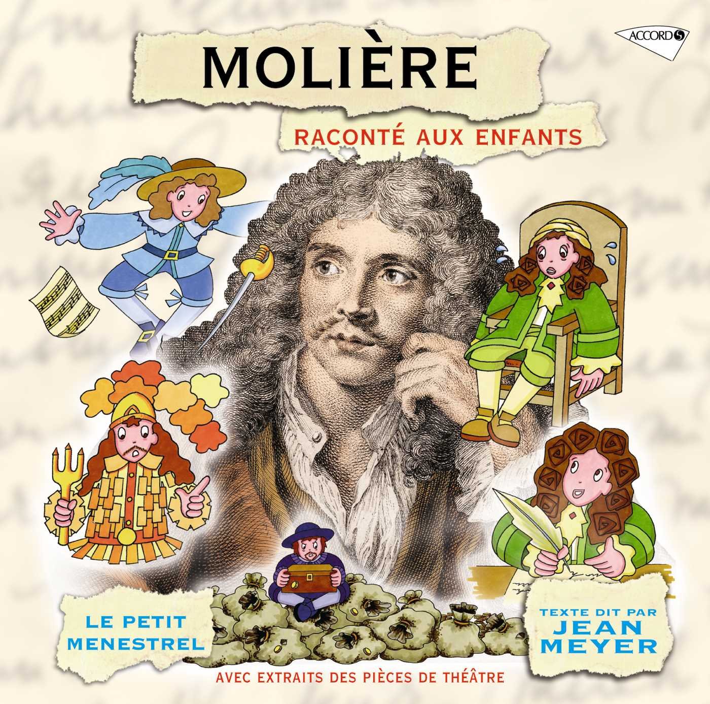 couverture de : Moli&egrave;re racont&eacute; aux enfants