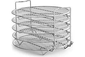 Dehydrator Rack Accessories Compatible with Ninja Foodi Pressure Cooker and Air Fryer 6.5 and 8 Quart, Instant Pot Air Fryer 