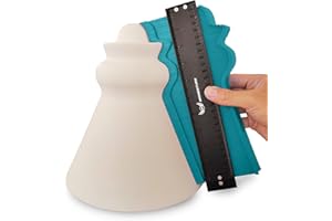 Momenturn Ezgauge Master Angle Gauge -Super Contour Adjustable Molding Tracer Tool For Cutting Odd Shapes -Instant Template Q
