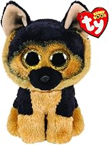 TY Beanie Boo German Shepherd Spirit 15 cm Brown Toy view 1