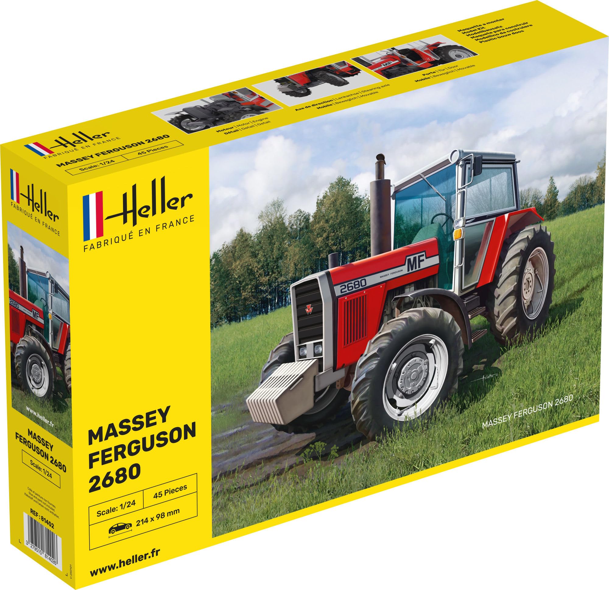 Heller 1: 24 - Massey Ferguson 2680