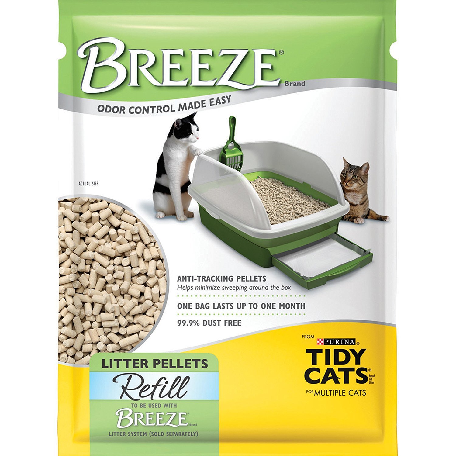 Tidy Cats Breeze Cat Litter Pellets - 3.5 lbs