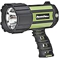PowerSmith Rechargeable Spotlight 700 Lumen Waterproof Rechargeable Lithium-Ion Battery-Powered LED Spotlight Flashlight with Ergonomic Handle, Wall Charger and Car Charger (PSL10700W)