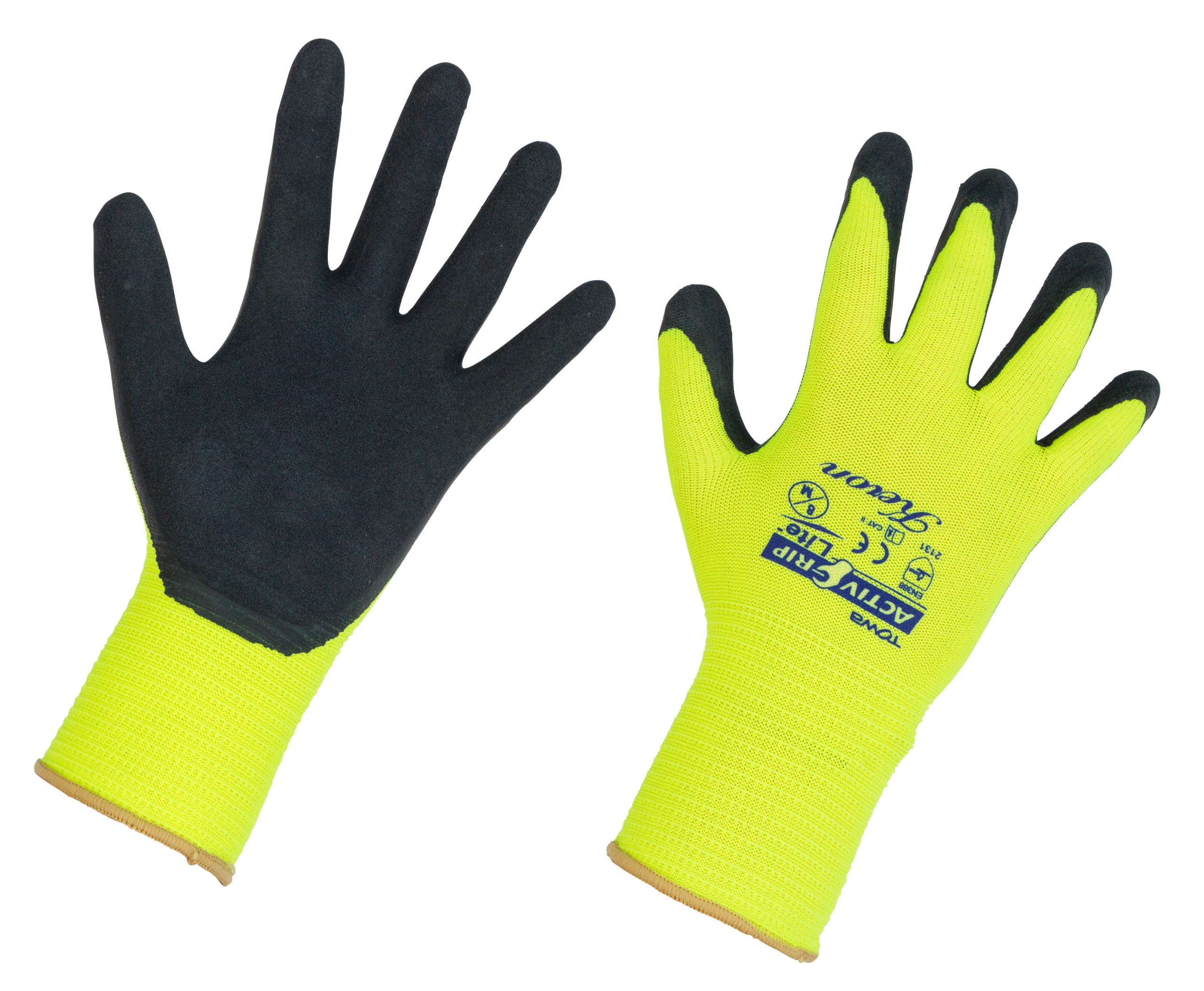 Kerbl Glove Activ Grip Lite, polyester/cotton, size 7