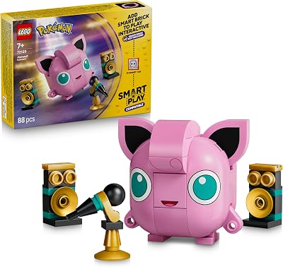 LEGO Pokémon SMART Play Jigglypuff Concert 72159 Interactive Toy Set