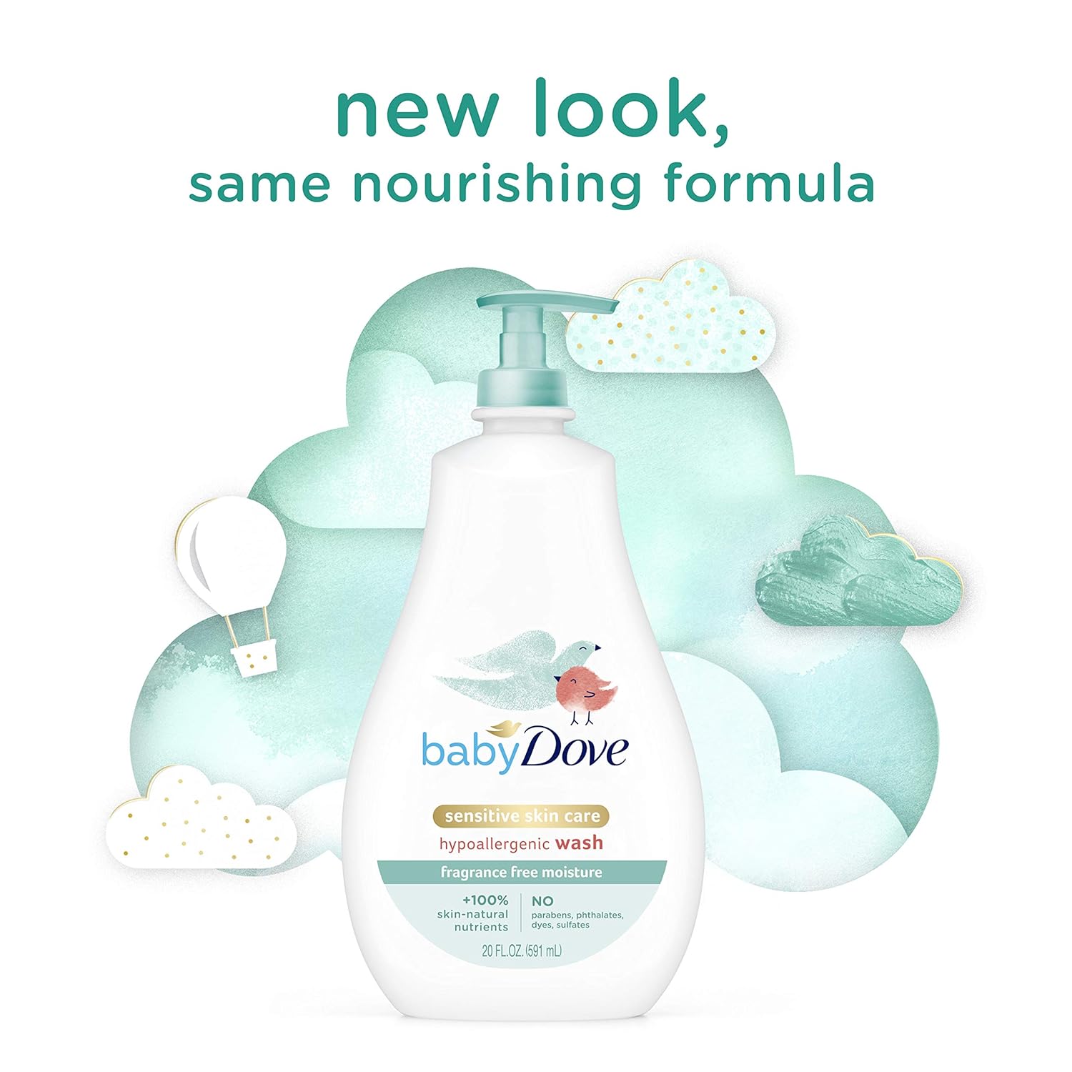 dove baby shampoo sensitive skin