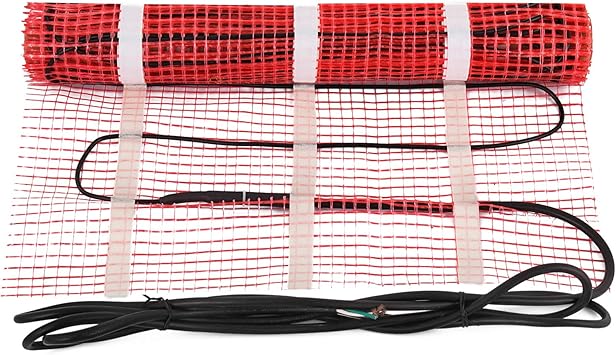 Happybuy 10 Sqft 120v Electric Radiant Floor Heating Mat Self