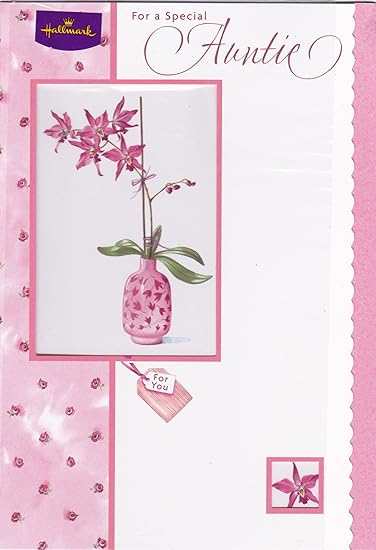 Hallmark Biglietto Di Auguri Per Una Zia Speciale Amazon It Giochi E Giocattoli
