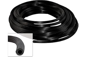 Saint-Gobain ADFORS Spline, .160 inches x 25 feet - Durable Window and Door Screen Spline - Black