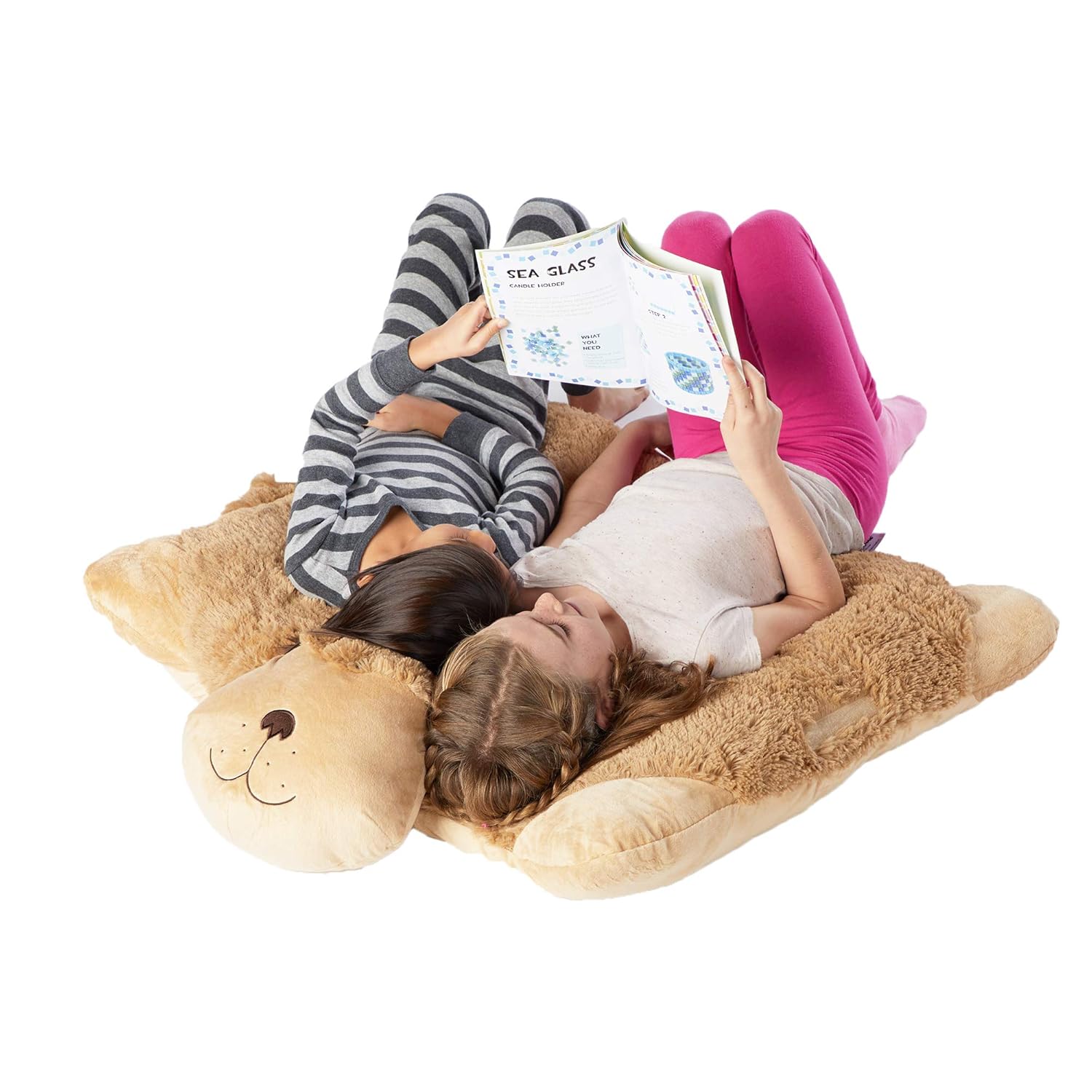 Pillow Pets Jumboz Snuggly Puppy 30 Jumbo Folding Plush Pillow