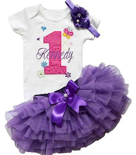 butterfly first birthday outfit