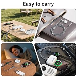 Renmou for Apple Watch Charger,4 in 2 Multi