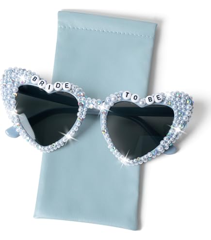 Amazon.com: PANTIDE Bride To Be Sunglasses - Rhinestone  display picture 1