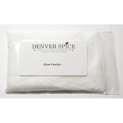 Alum Powder - 4 Ounces - Course Ground Alum Crystals