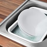 Beldray Collapsible Washing Up Bowl LA030191GRY Foldable Kitchen Basin view 5
