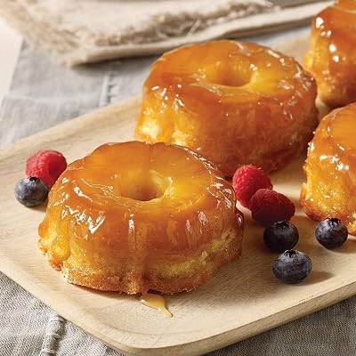 Omaha Steaks 4 4.9 oz. Pineapple Upside-Down Cakes