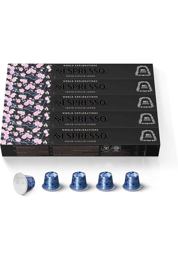 Amazon.com: Nespresso Capsules Original, Stockholm Fortissio Lungo