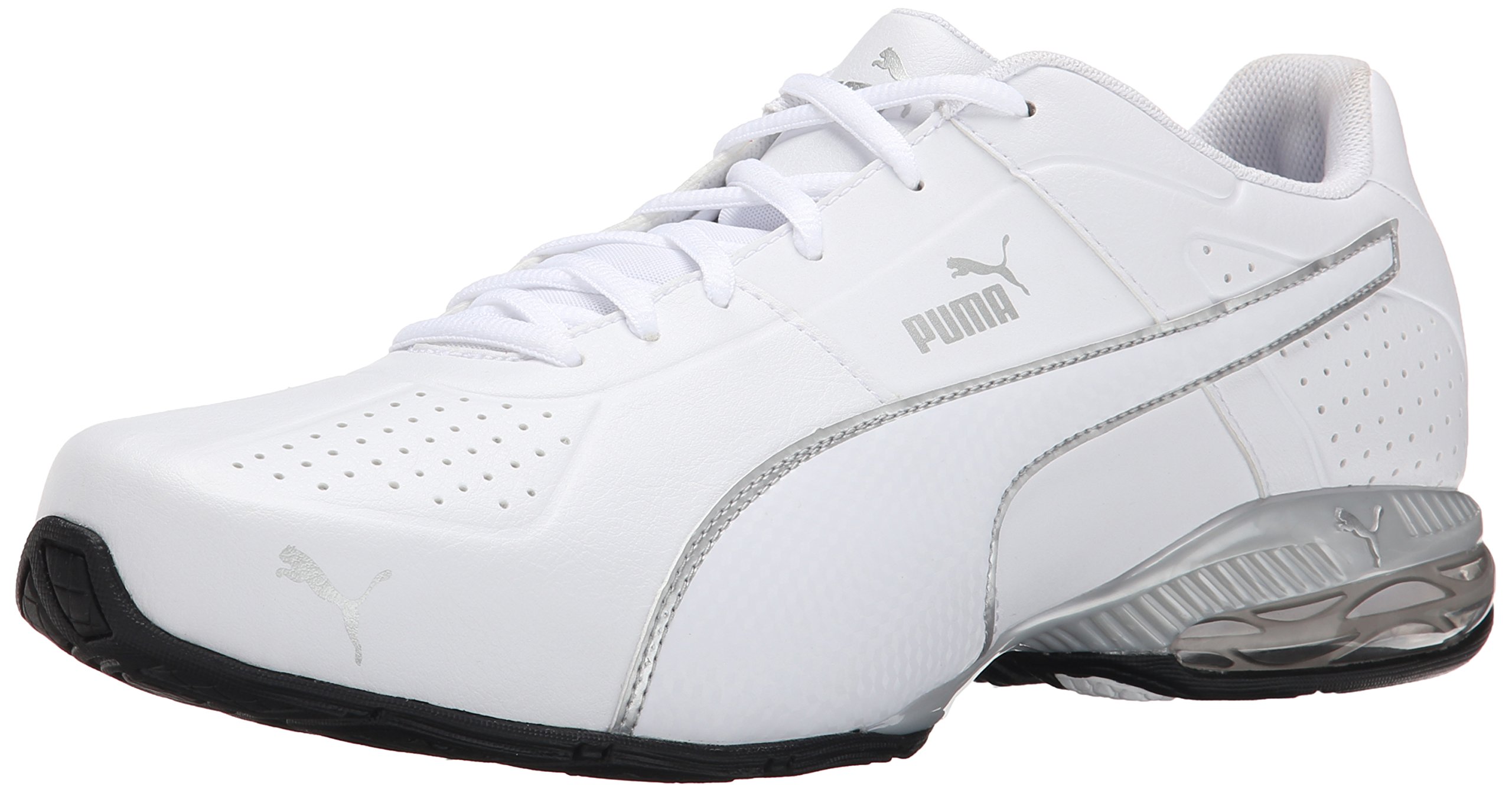 Puma Men's Cell Surin 2 Cross-Training Shoe White/Silver 7 D(M) Us 23 81QlvILbhbL