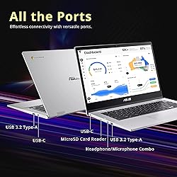 ASUS Chromebook CX1 14" FHD Anti-Glare