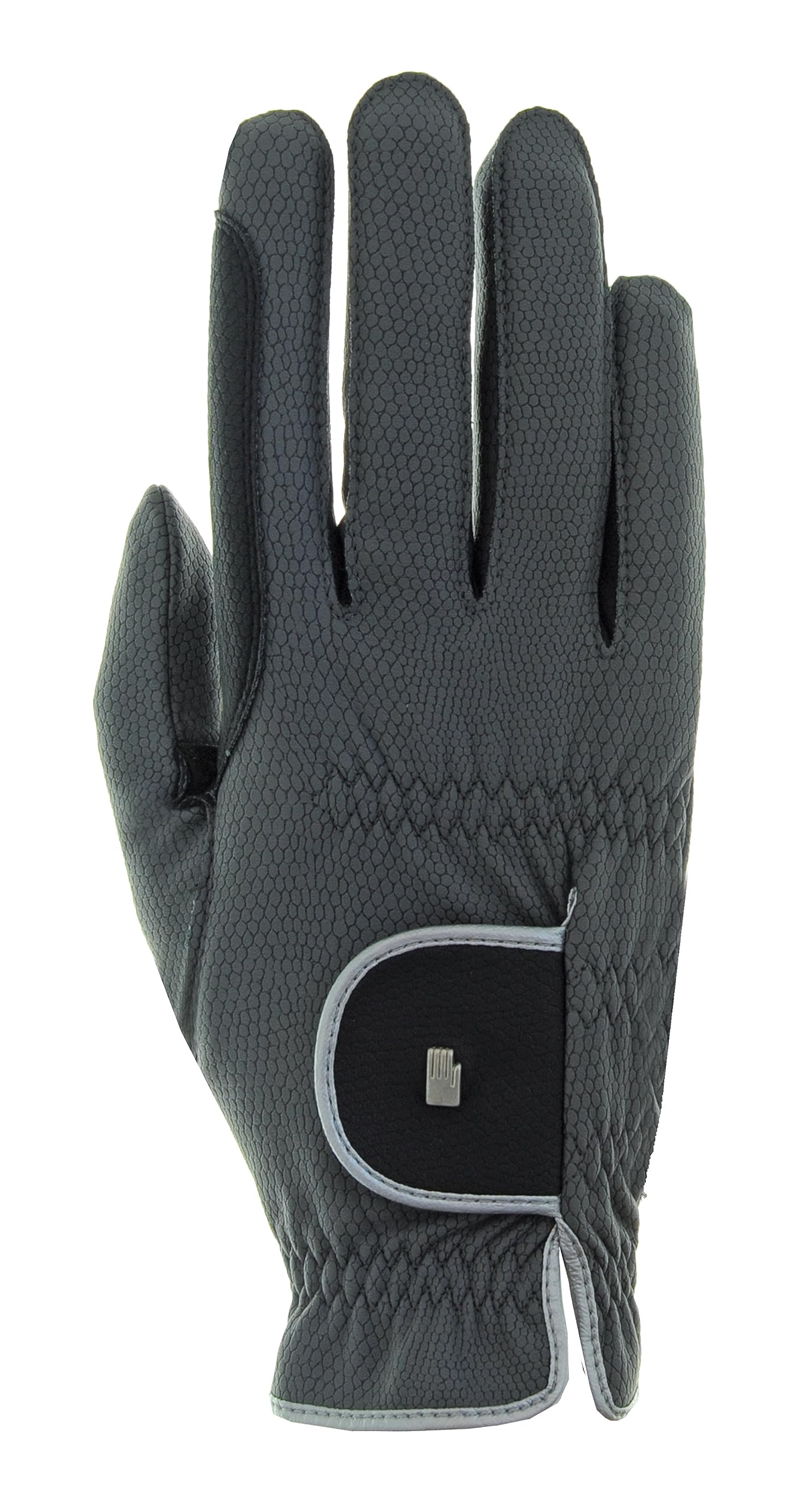 Roeckl Sports equestrian gloves MALTA WINTER, winter riding glove, anthracite/silver 6,5 — image 1