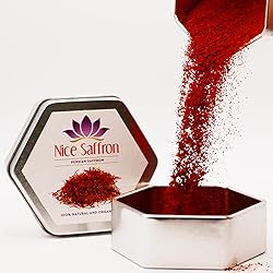 Nice Saffron Premium Real Saffron Powder Deep Red