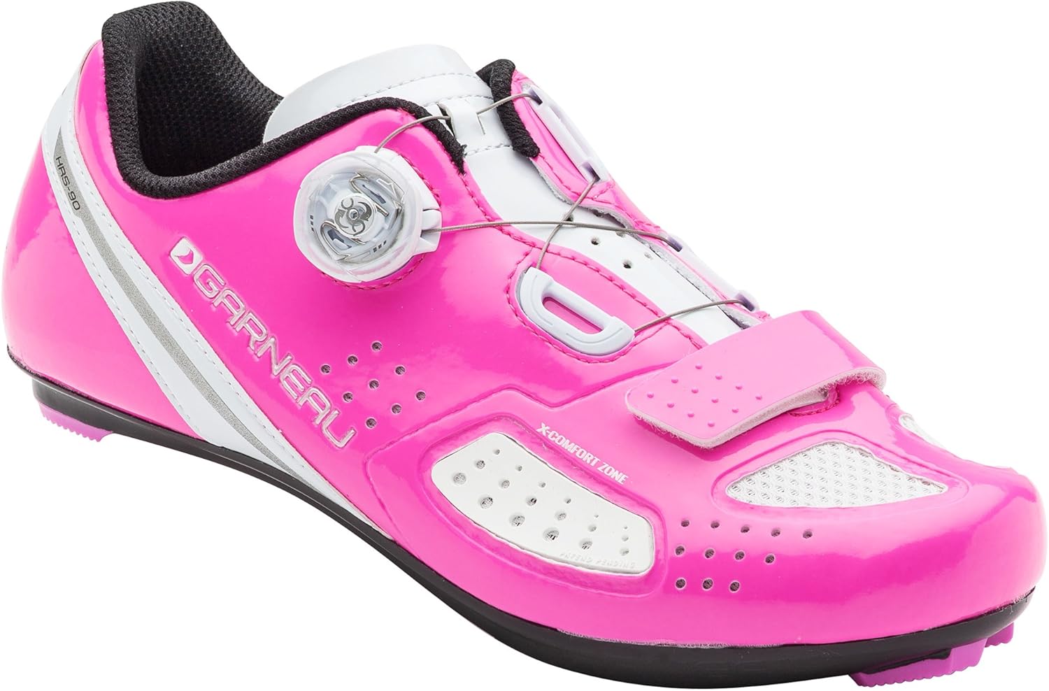 pink road bike shoes