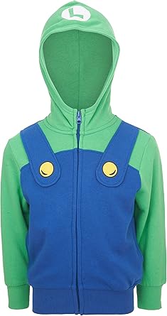 nintendo zip up hoodie