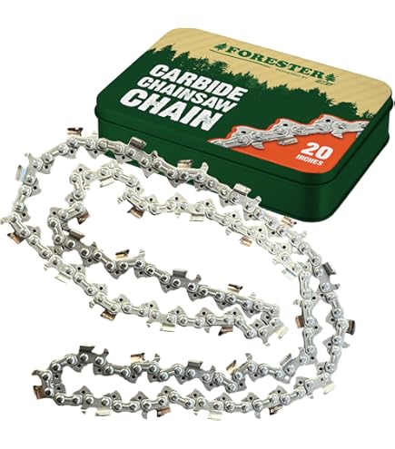 Amazon.com: FORESTER 20in Carbide Full-Chisel Chainsaw Chain