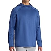 Gaiam Men's Flow State Long Sleeve Cowl Neck Hoodie, Standard Fit, Stretch Midweight Material