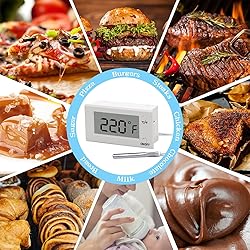 Digital Oven Thermometer with Probe Grill Meat