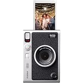 Fujifilm Instax Mini EVO Instant Camera, Compact and Portable Design, Polaroid Cameras for Photography, Built-in Selfie Mirror, Easy to Use Camera for Professional or Beginner (Renewed)