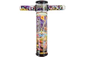 Playlearn Pleasure Ground Design Kaleidoscope Glitter Wand - 6" Kaleidoscope Toy with 5" Spiral Glitter Wand
