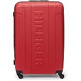 Tommy Hilfiger Unisex Luggage Check In,Red,large