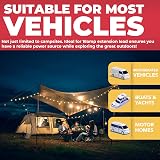 GADLANE Camping Electric Hook Up Cable 10M 4 Gang 16A 240V High Visibility view 5