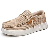 Apakowa Kids Boys Girls Loafers Slip-On Casual Walking Shoes Comfortable & Lightweight (Toddler/Little Kid/Big Kid)