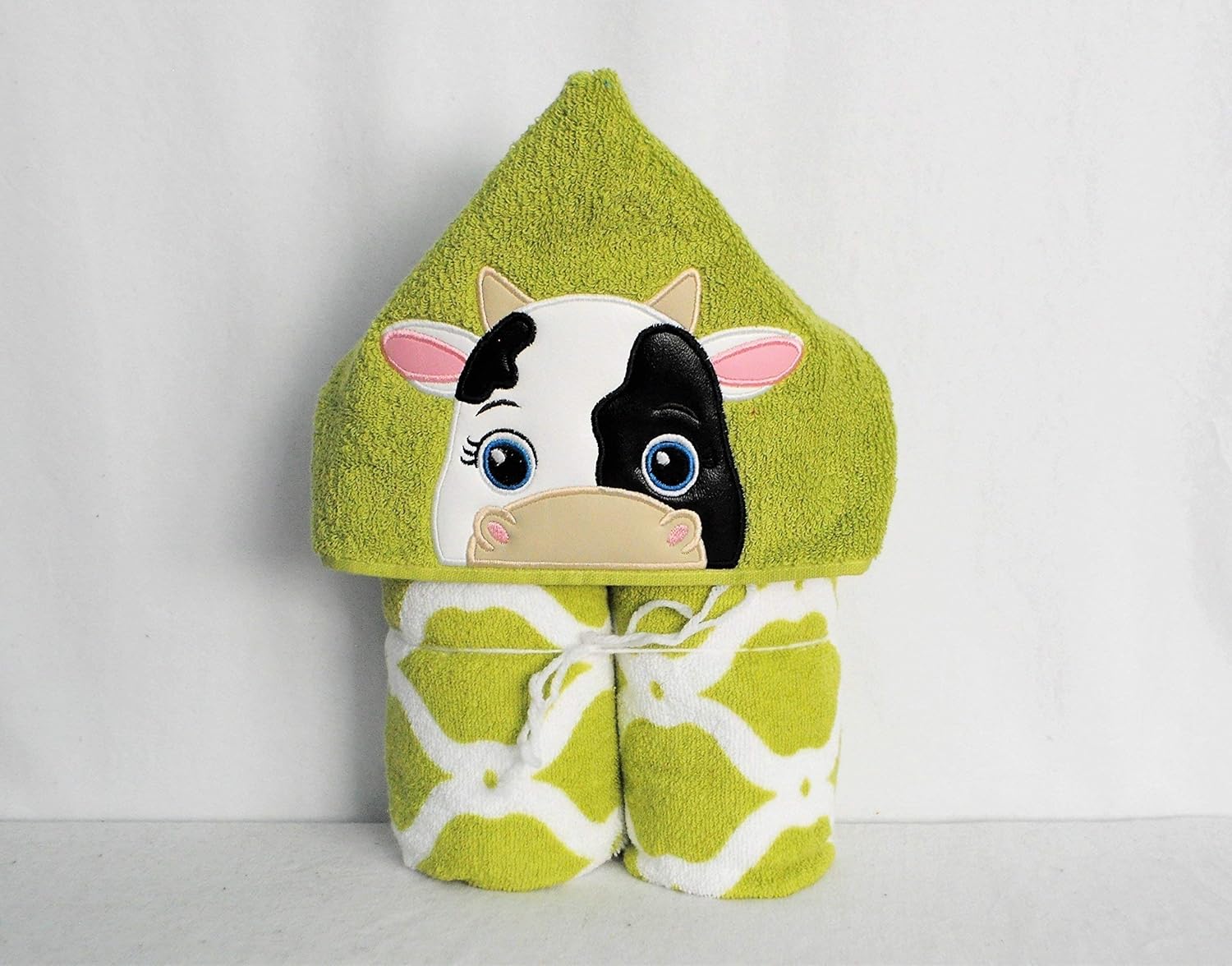 cow hooded towel