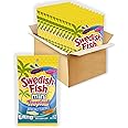 SWEDISH FISH Mini Tropical Soft & Chewy Candy, Bulk Candy, 12 - 8 oz Bags