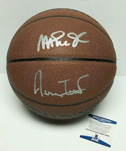 jerry west signed basketball