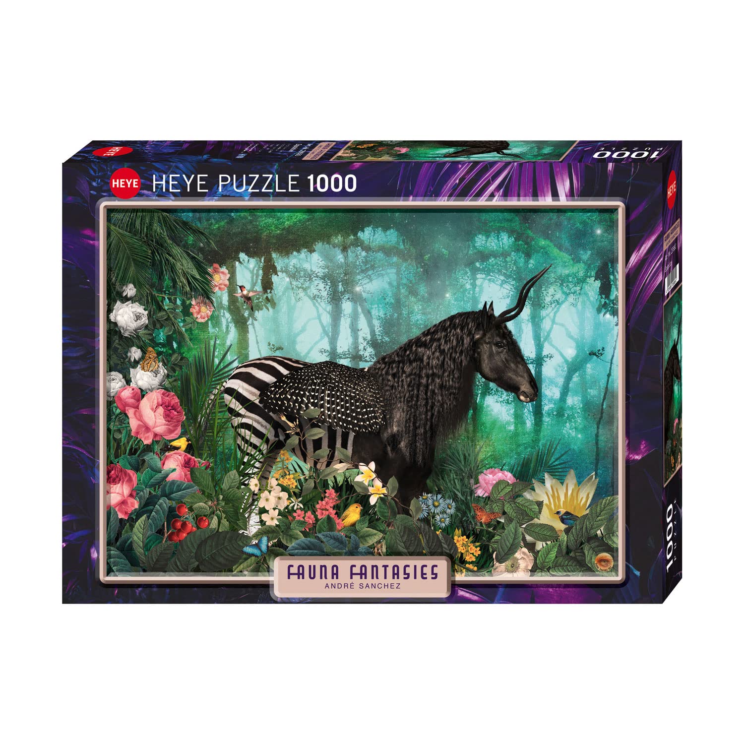 Heye Puzzles - 1000 pc - Fauna Fantasies, Equpidae