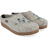 HAFLINGER Grizzly Amaya Felt Clog Wool Slipper Unisex